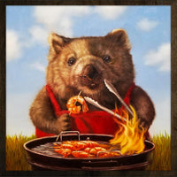 Thumbnail for Barbecue Beer - Diamond Painting - 30x30cm - Rond