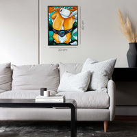 Thumbnail for Dame op Toilet - Diamond Painting - 40x30cm - Rond