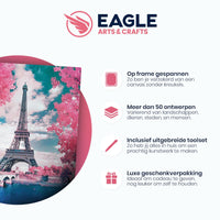 Thumbnail for Eiffeltoren in Parijs - Schilderen op Nummer Pakket - 50x40cm