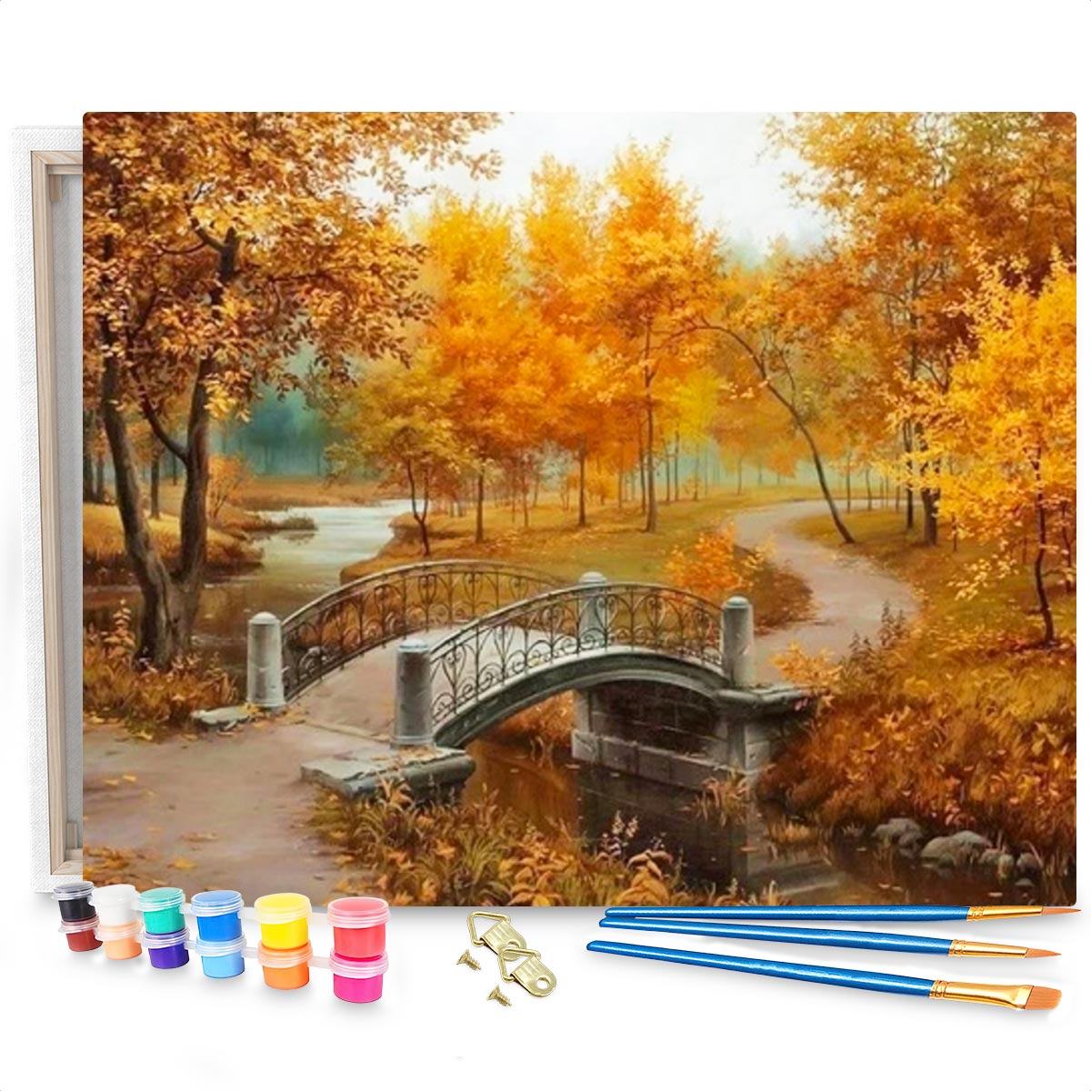 Herfst Landschap - Schilderen op Nummer Pakket - 50x40cm