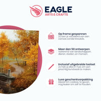 Thumbnail for Herfst Landschap - Schilderen op Nummer Pakket - 50x40cm