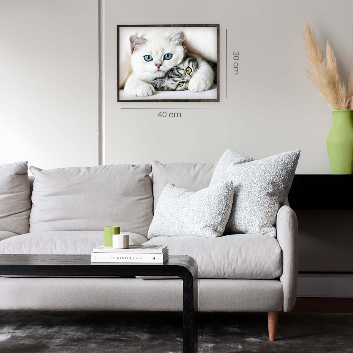 Kittens - Diamond Painting - 30x40cm - Rond