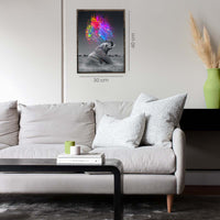Thumbnail for Kleurrijke Olifant - Diamond Painting - 40x30cm - Rond