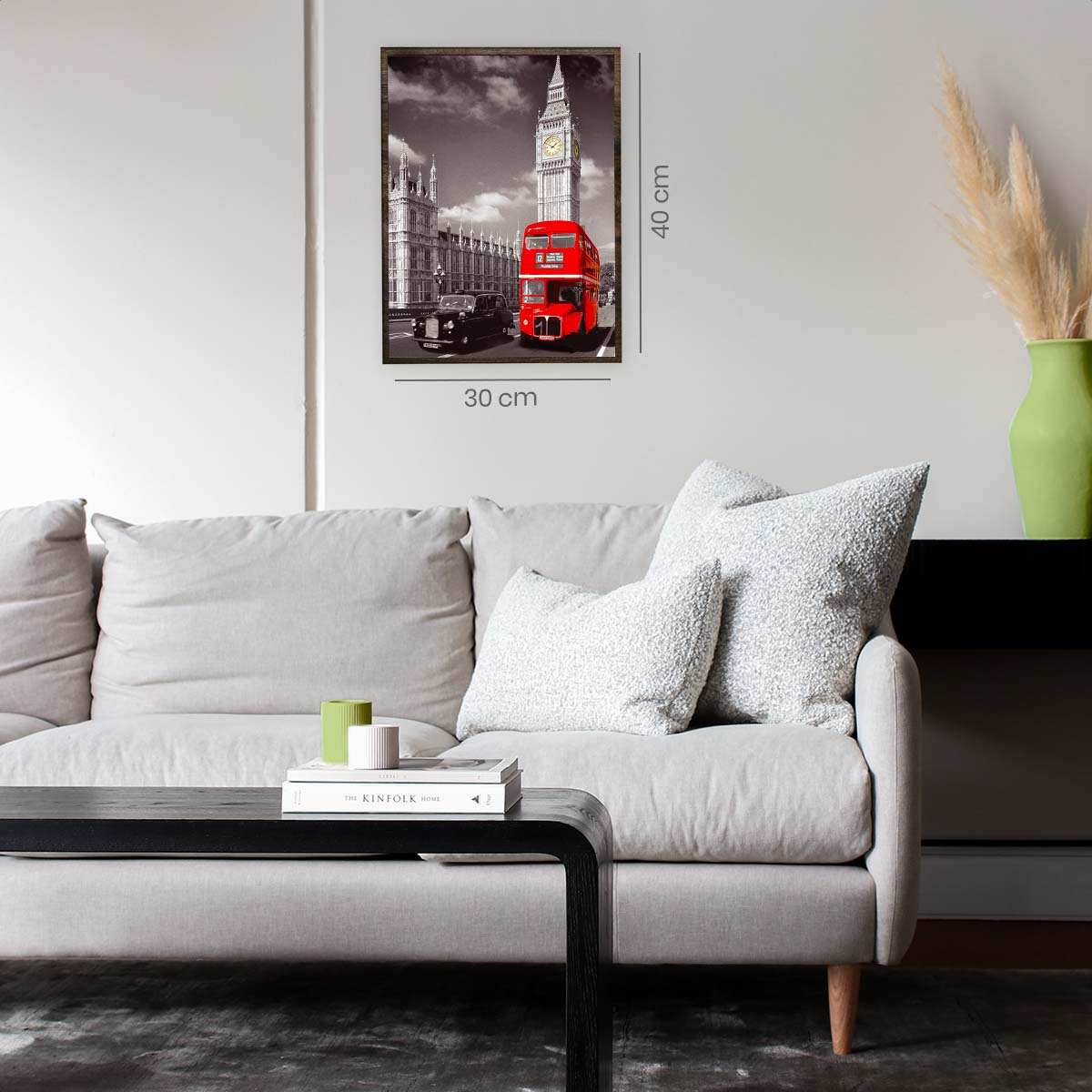 Londen - Diamond Painting - 40x30cm - Rond