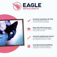 Thumbnail for Magische Kat - Diamond Painting - 40x50cm - Rond