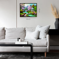 Thumbnail for Prachtig Park - Diamond Painting - 40x50cm - Rond