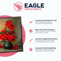 Thumbnail for Prachtige Bloemen - Diamond Painting - 50x40cm - Rond