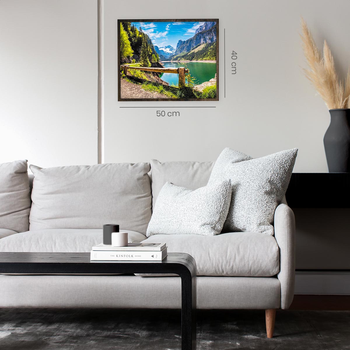 Prachtige Natuur - Diamond Painting - 40x50cm - Rond