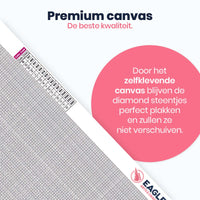 Thumbnail for Vrouw met Boek - Diamond Painting - 40x50cm - Vierkant