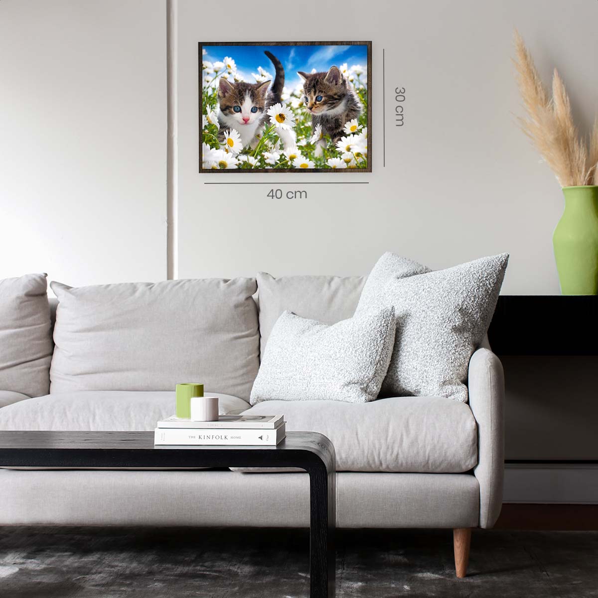 Poesje Rode Schattige Poesjes - Diamond Painting - 30x40cm - Rond | EAGLE.eu – EAGLE.eu