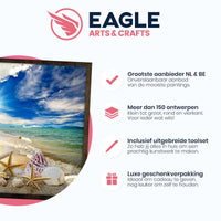 Thumbnail for Schelpen op het Strand - Diamond Painting - 30x30cm - Rond