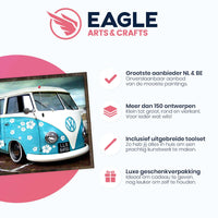 Thumbnail for Volkswagen - Old Timers - Diamond Painting - 30x40cm - Rond