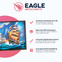 Thumbnail for Zeilboten in Zee - Diamond Painting - 40x50cm - Vierkant