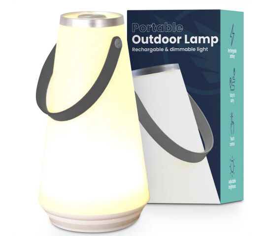 Eagle Tafellamp voor buiten en binnen – Oplaadbare buitenlamp – Geschikt voor huis, en camping EAGLE.eu | Precies